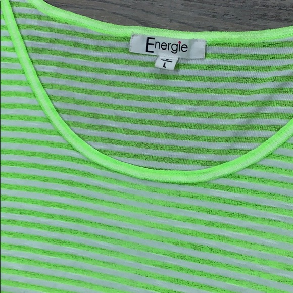 Neon striped top - Picture 4 of 8